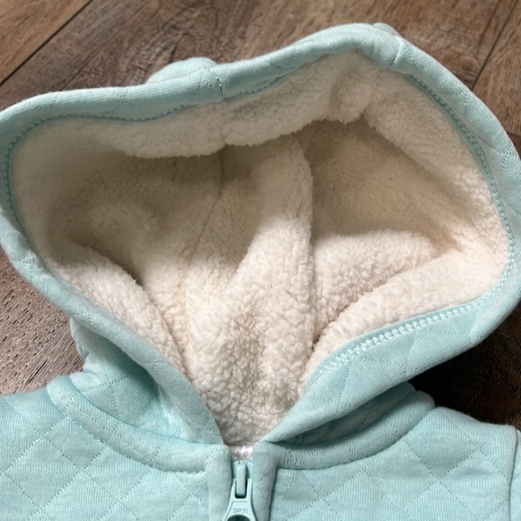 Carters Teddy Bear hooded jacket - Picture 3 of 5